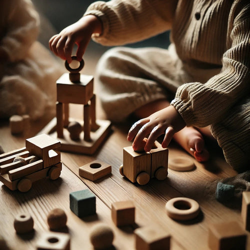 Brinquedos Montessori e Sensoriais