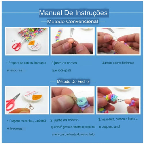 Kit Miçangas Criativo DIY