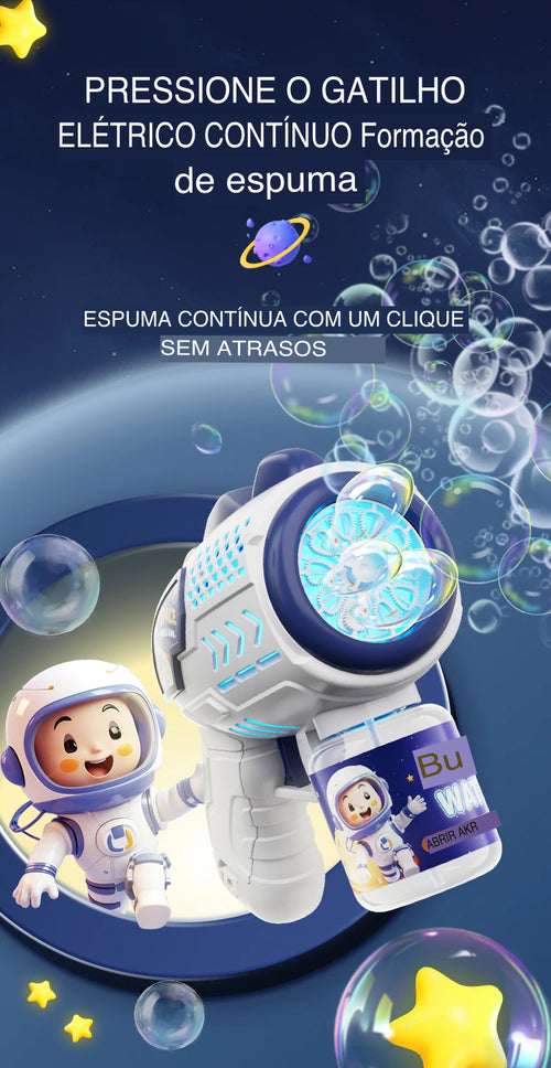 Máquina de Bolhas Astronauta