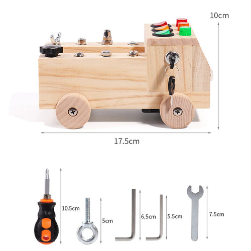 Caminhão Busy Board Montessori