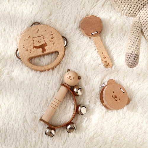 Musical Instruments For Baby 1-3 Year Montessori Children Wooden Toys Musical Game Interactive Toy Toddler Educational Toy Gifts