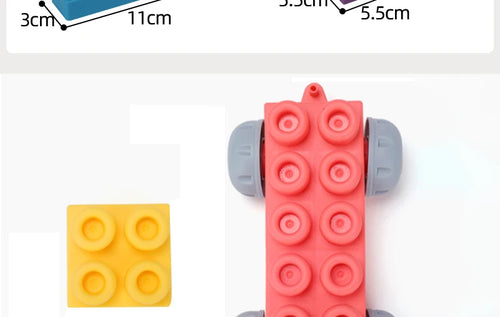 Blocos de Construção de Borracha